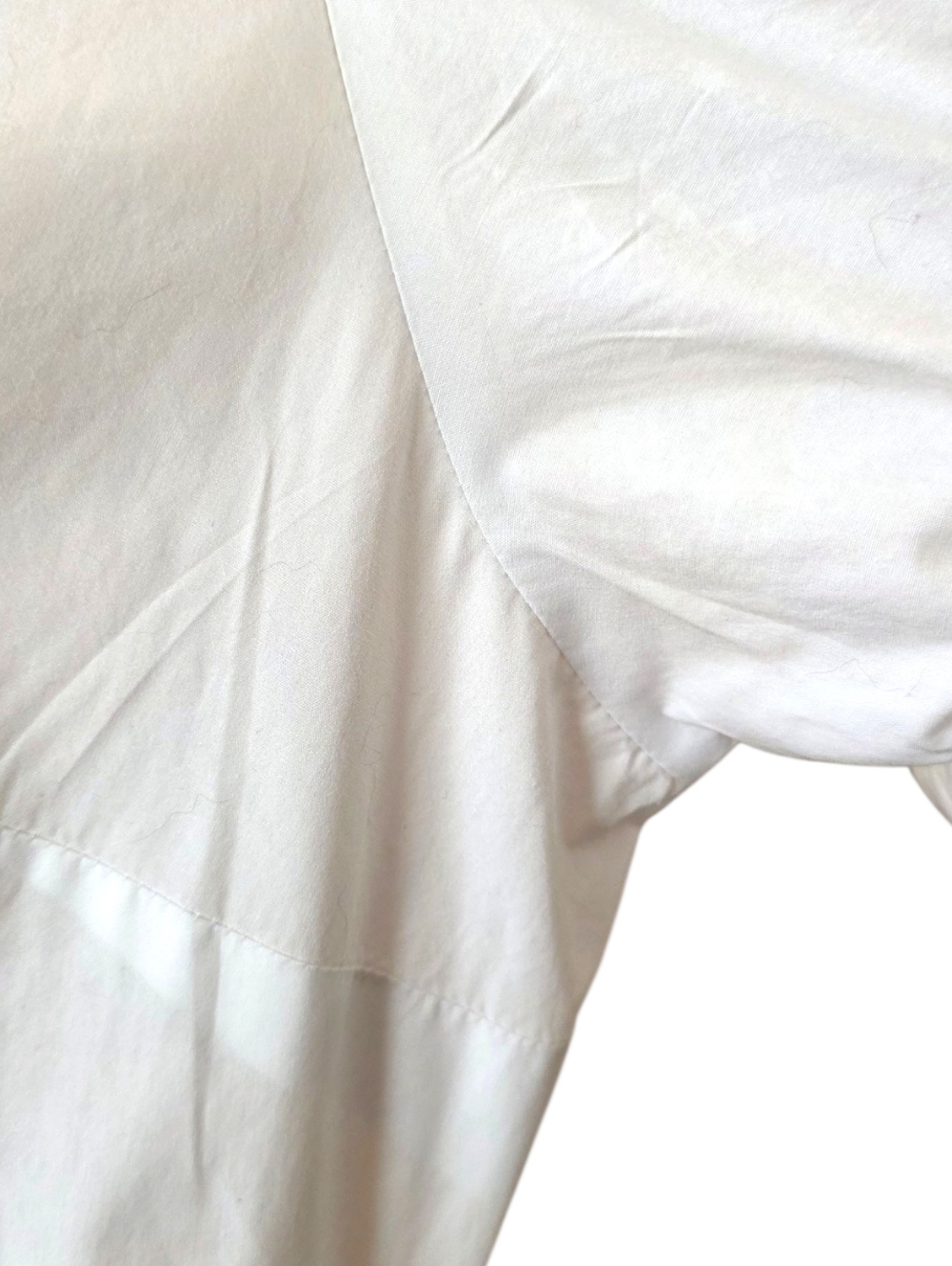 Who What Wear x Target White Tiered Dress Cotton Puff Sleeve Sundress Size L - Picture 12 of 12
